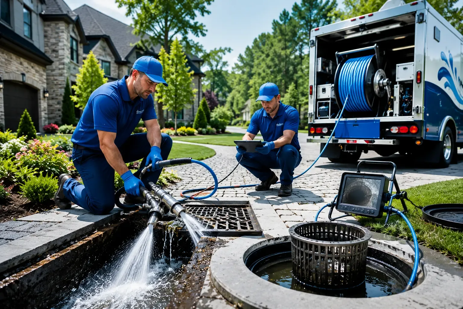 Local outdoor drain cleaning professionals in Kimper, KY